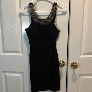 Black cocktail dress